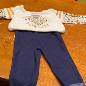 A baby outfit